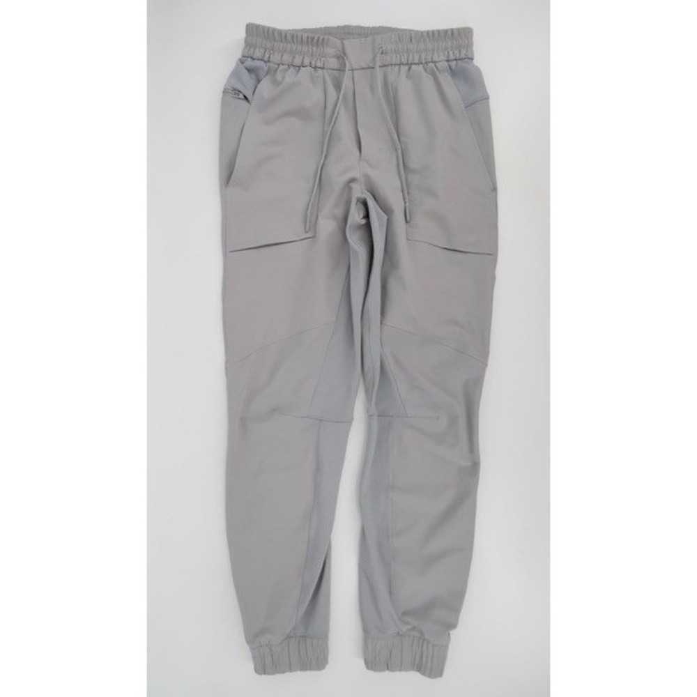 Lululemon License To Train Jogger Pants Men Small Gray Tapered Drawstring